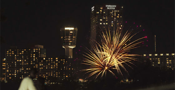 Watch Niagara Falls Fireworks from Your Fallsview Suite - Embassy Suites by Hilton Niagara Falls - Fallsview Hotel, Canada